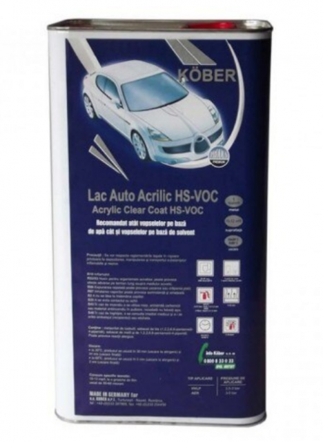 Lac auto HS Acrilic Kober 5L