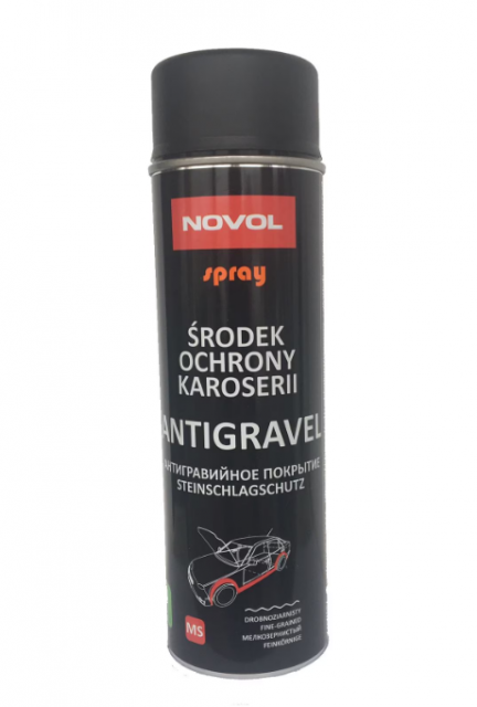 Spray Antifon, Insonorizant, Novol AntiGravel, Negru, 500 ml