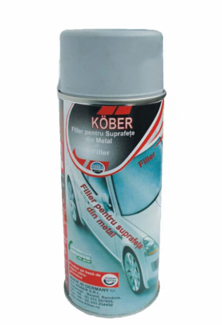 Spray - Filler pentru suprafete din metal, Kober, 400 ml