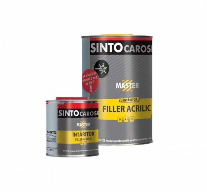 Filler Acrilic 2K Sinto Master 800 ml Negru
