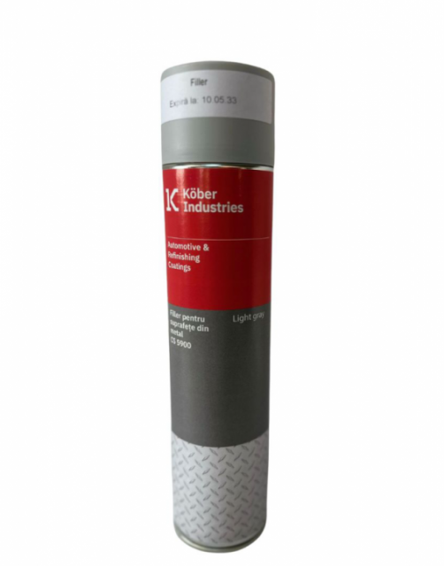 Spray - Filler pentru suprafete din metal, Kober, 600 ml