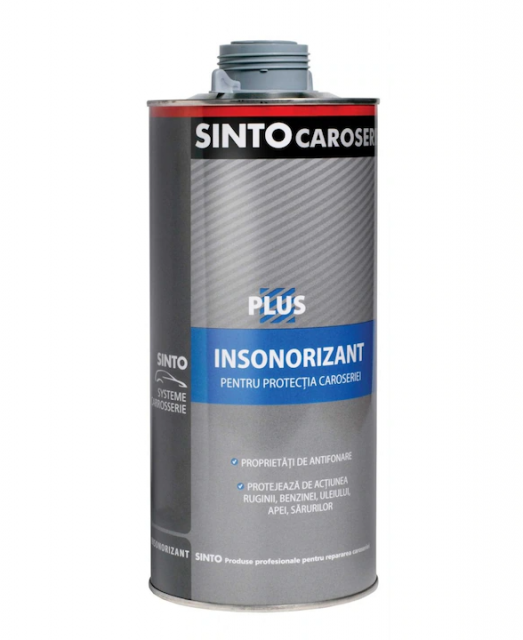Insonorizant reparatii caroserie auto Plus, Sinto - 2kg, Negru
